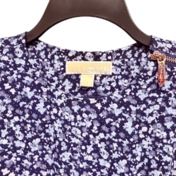 ⭐️ Michael Kors Sleeveless Printed Wide-Leg Jumpsuit – Size 2 - Picture 4 of 5